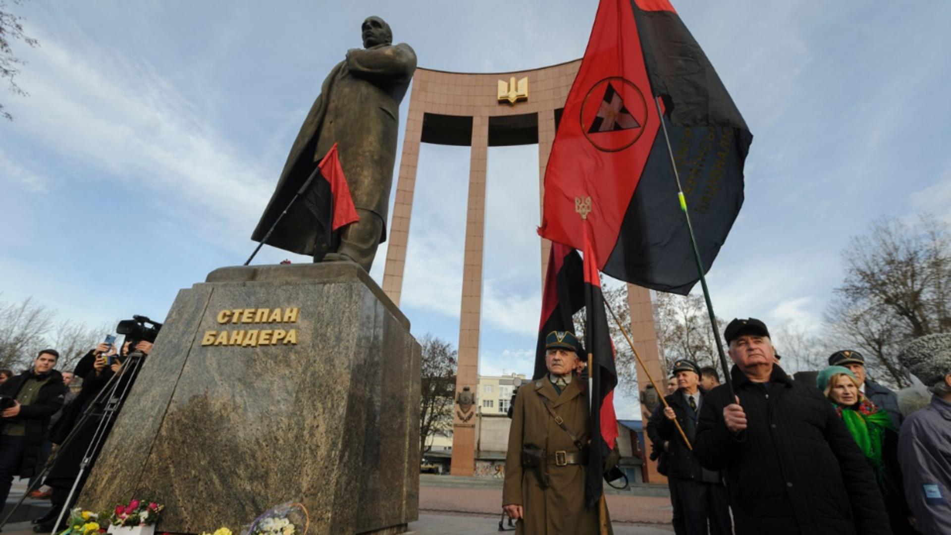 Comemorarea lui Stefan Bandera la Kiev (Profimedia)