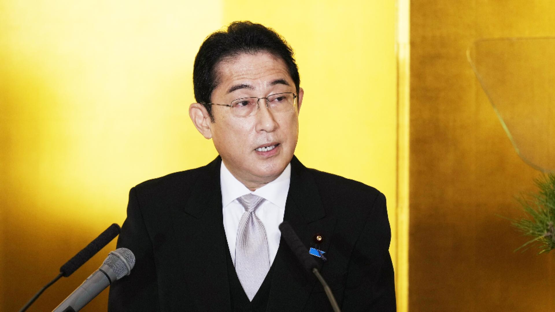 Premierul japonez Fumio Kishida / Sursa foto: Profi Media
