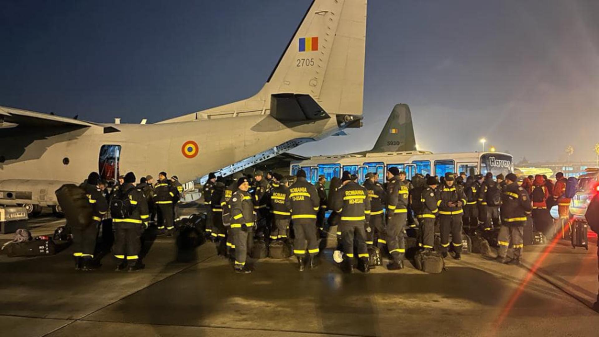 Echipele de salvatori români au ajuns în Turcia - IMAGINI din țara devastată de cutremure