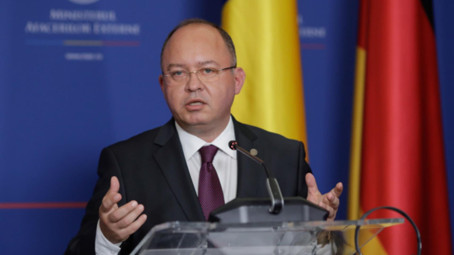 Bogdan Aurescu, ministrul Afacerilor Externe Foto: INQUAM/George Călin