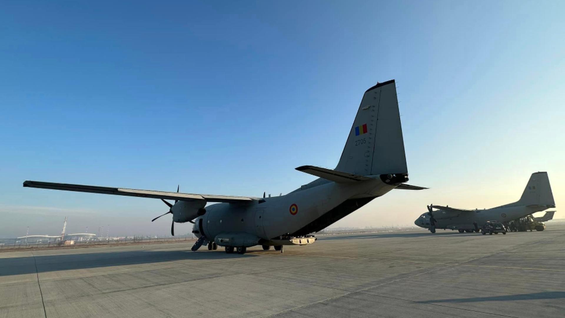 O nouă misiune umanitară pentru Turcia - Noi aeronave cu materiale au plecat din România