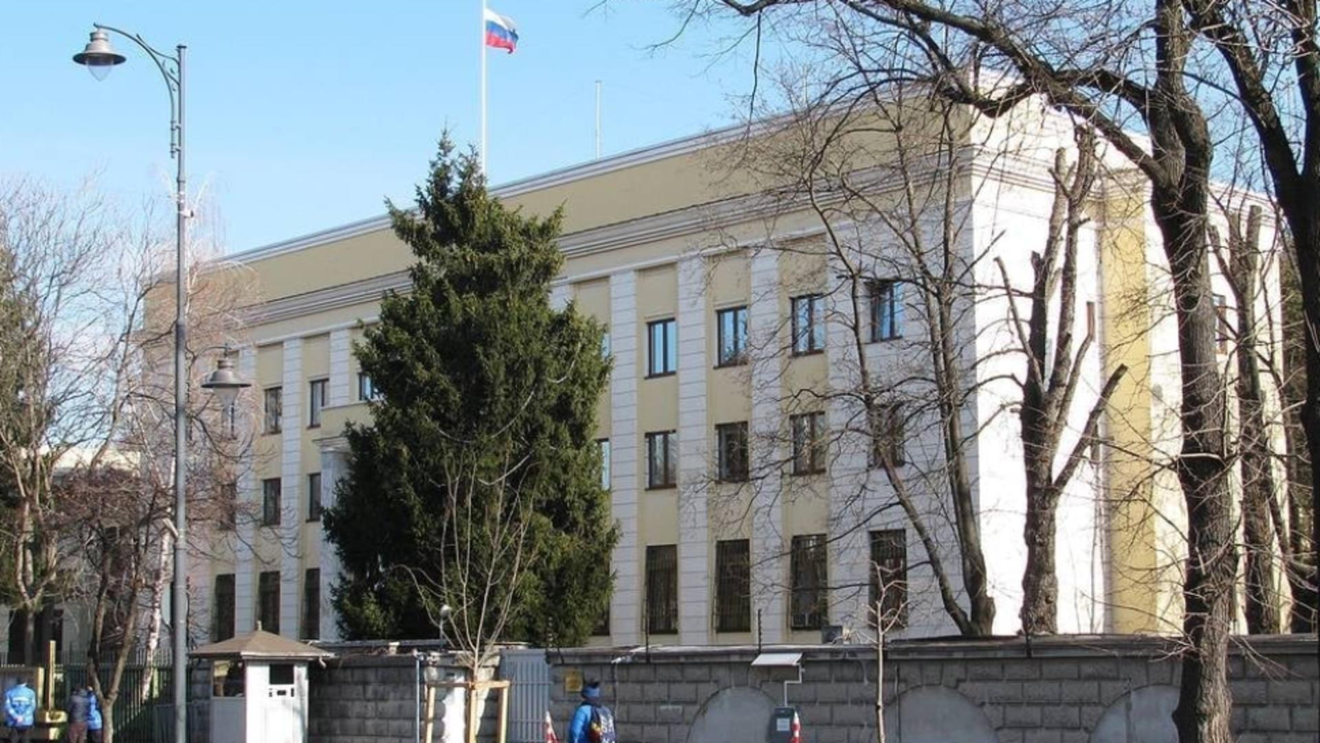 Plic SUSPECT la Ambasada Rusiei! Echipele SRI au intervenit de urgență: conținutul nu are material pirotehnic