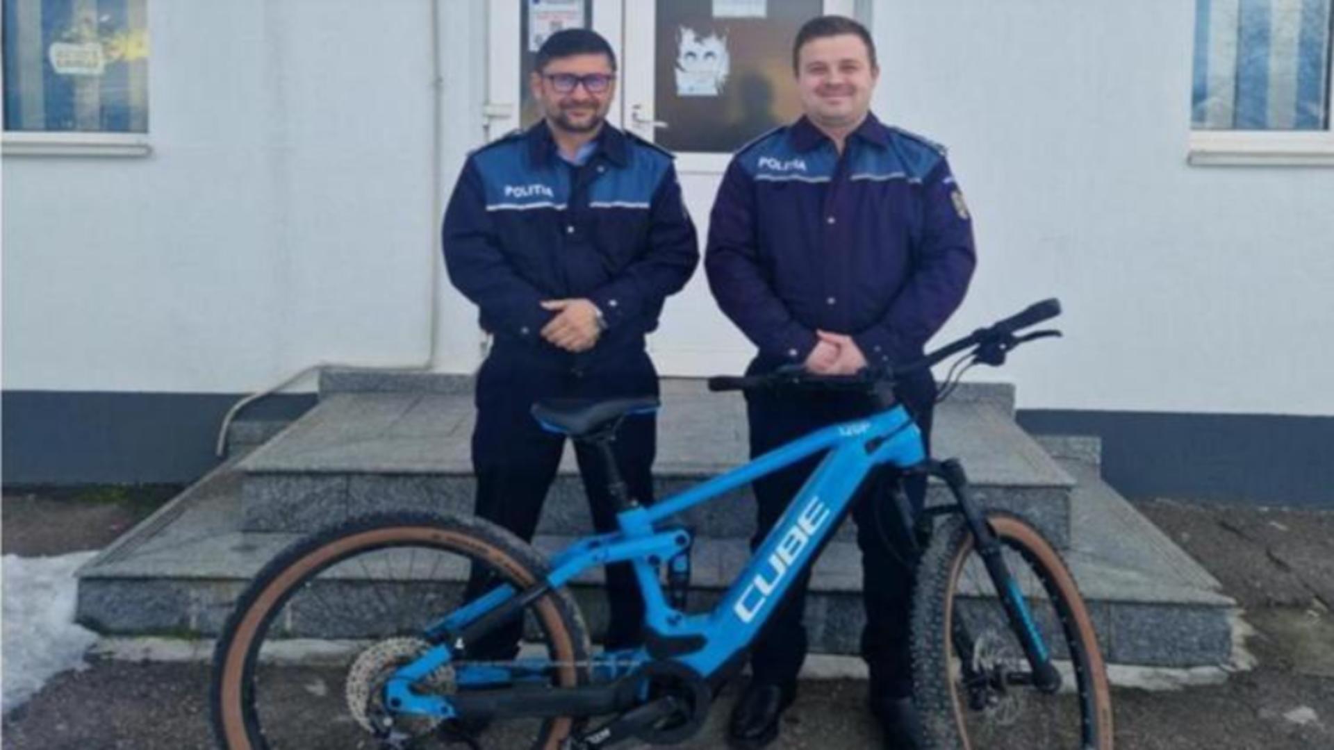Bicicletă de 4.300 de euro furată din Germania, găsită în România
