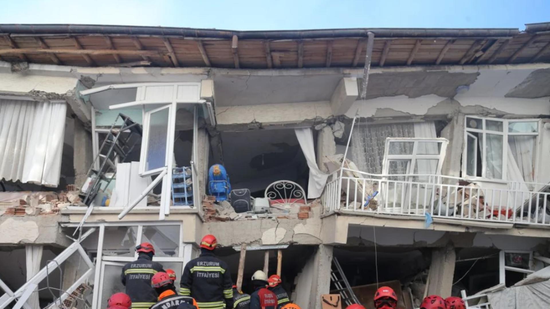 Comitetul Național pentru Situații de Urgență, convocat după cutremurul devastator din Turcia - Primele acțiuni ale României