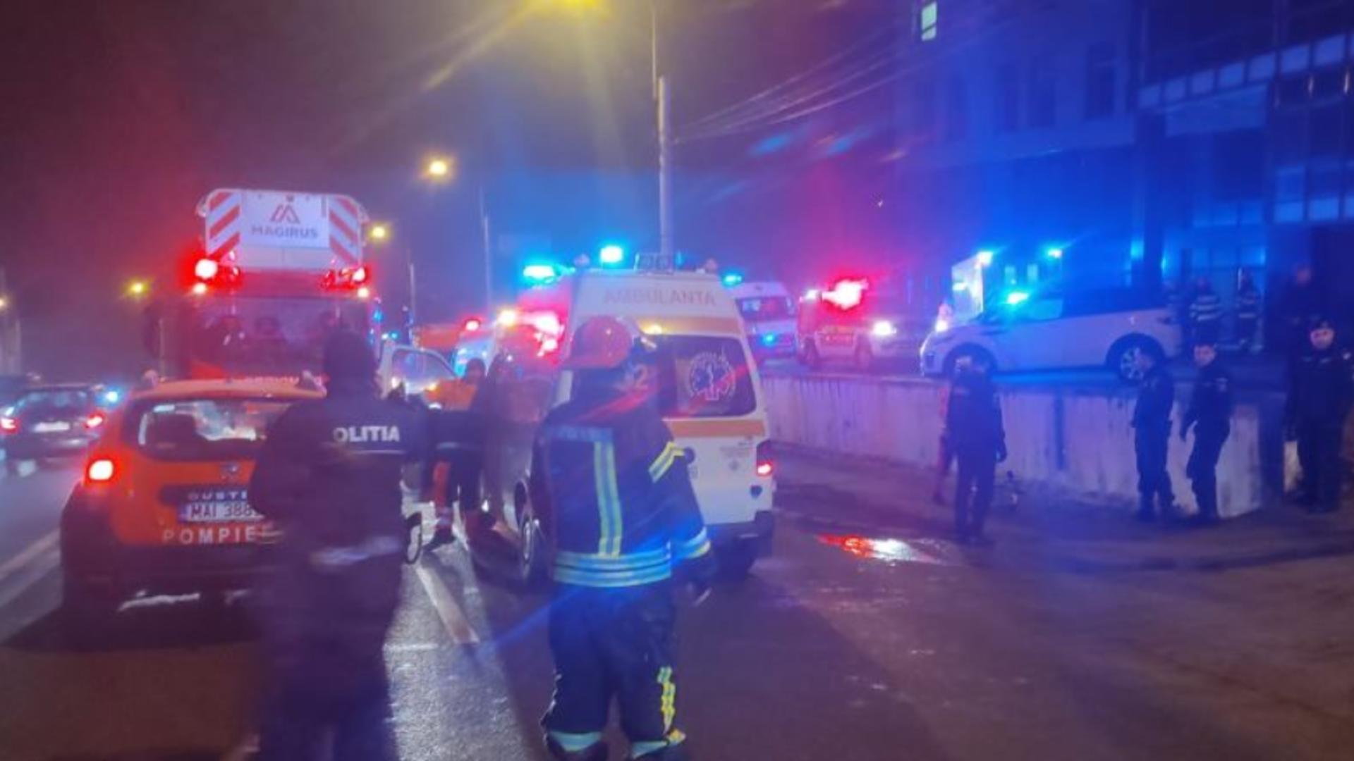Incendiu la un spital din Cluj