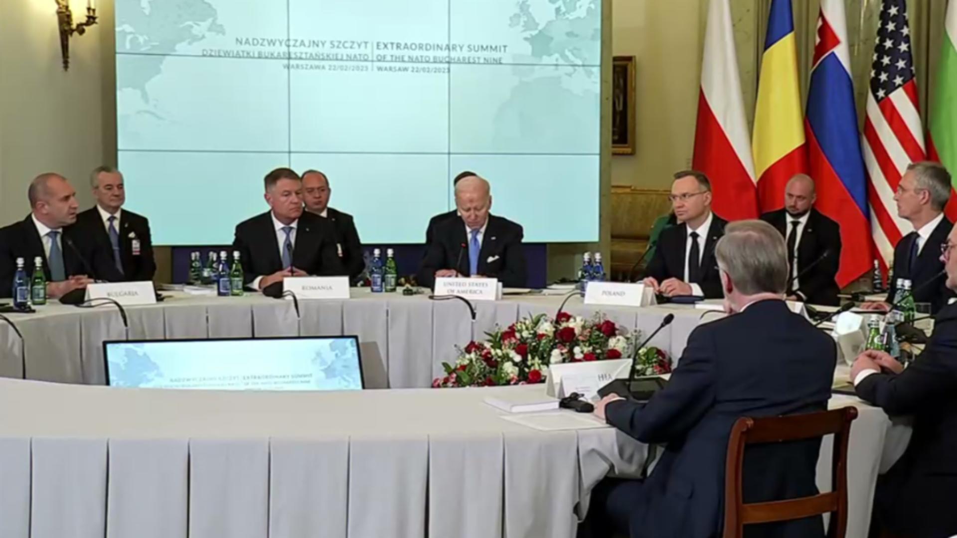Reuniunea de la Varșovia (captură video)