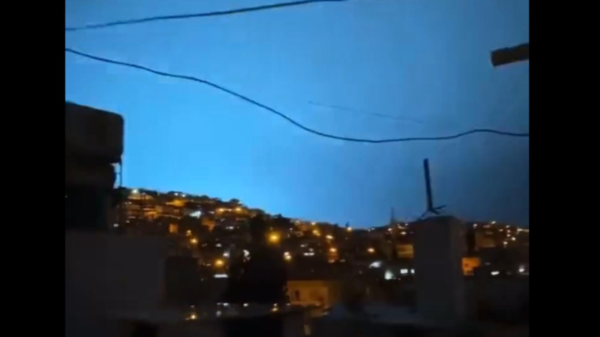 Lumini ciudate au fost văzute deasupra Turciei înaintea cutremurului. Foto: Twitter