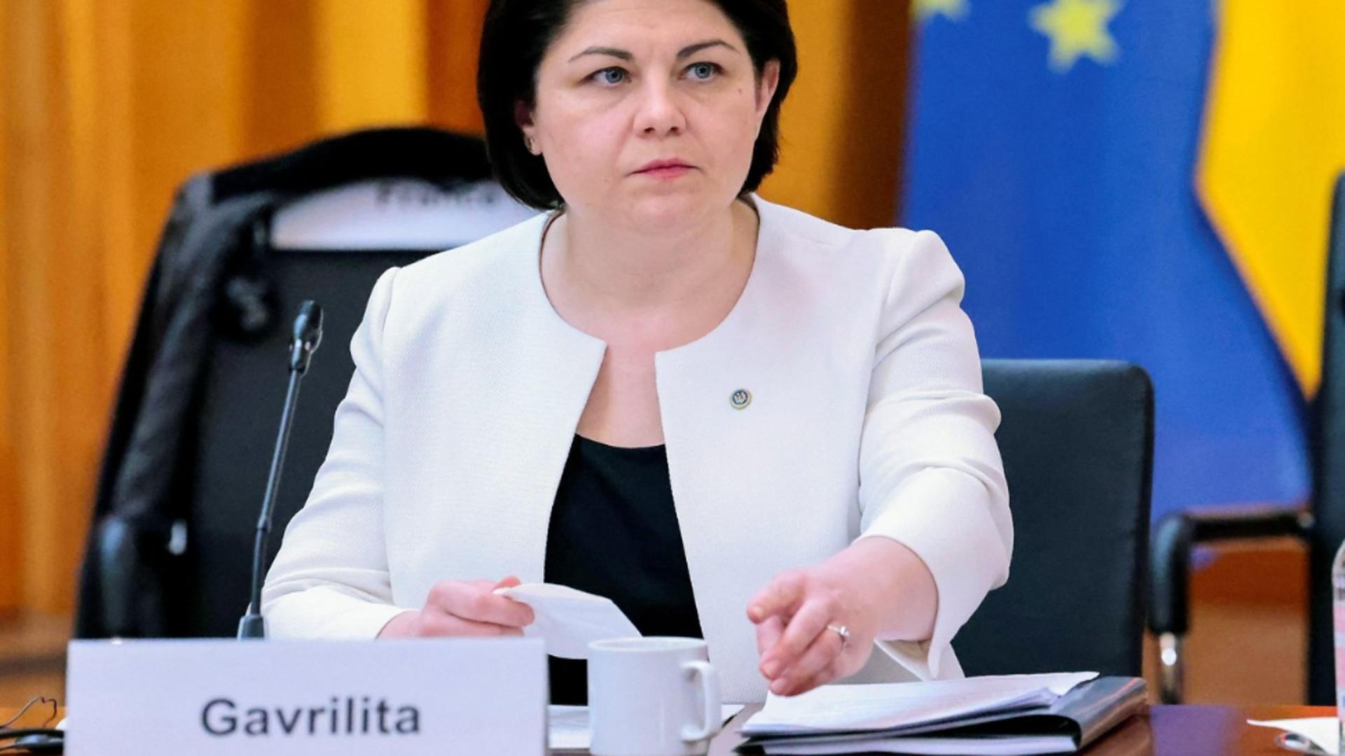 Natalia Gavriliță, premierul Rep. Moldova (Profimedia)