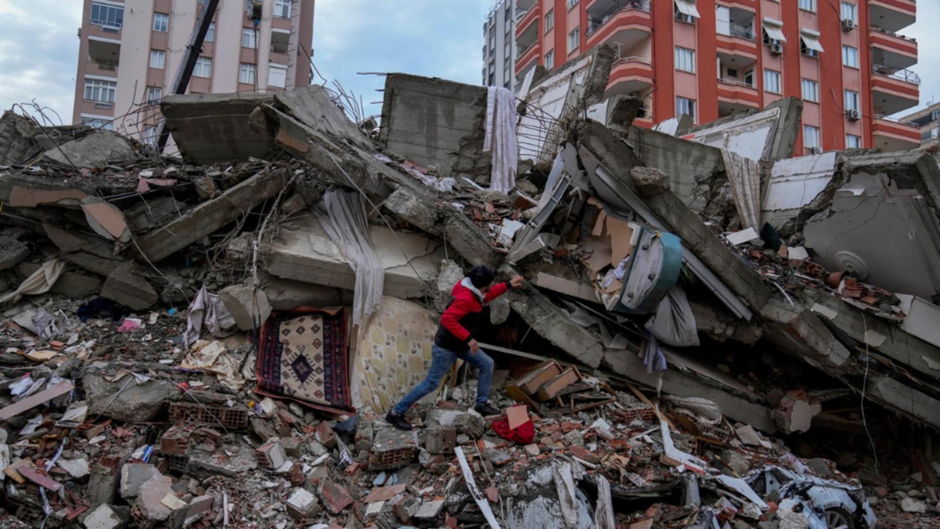 Cutremurele din Turcia au provocat pagube imense. Foto: Profimedia