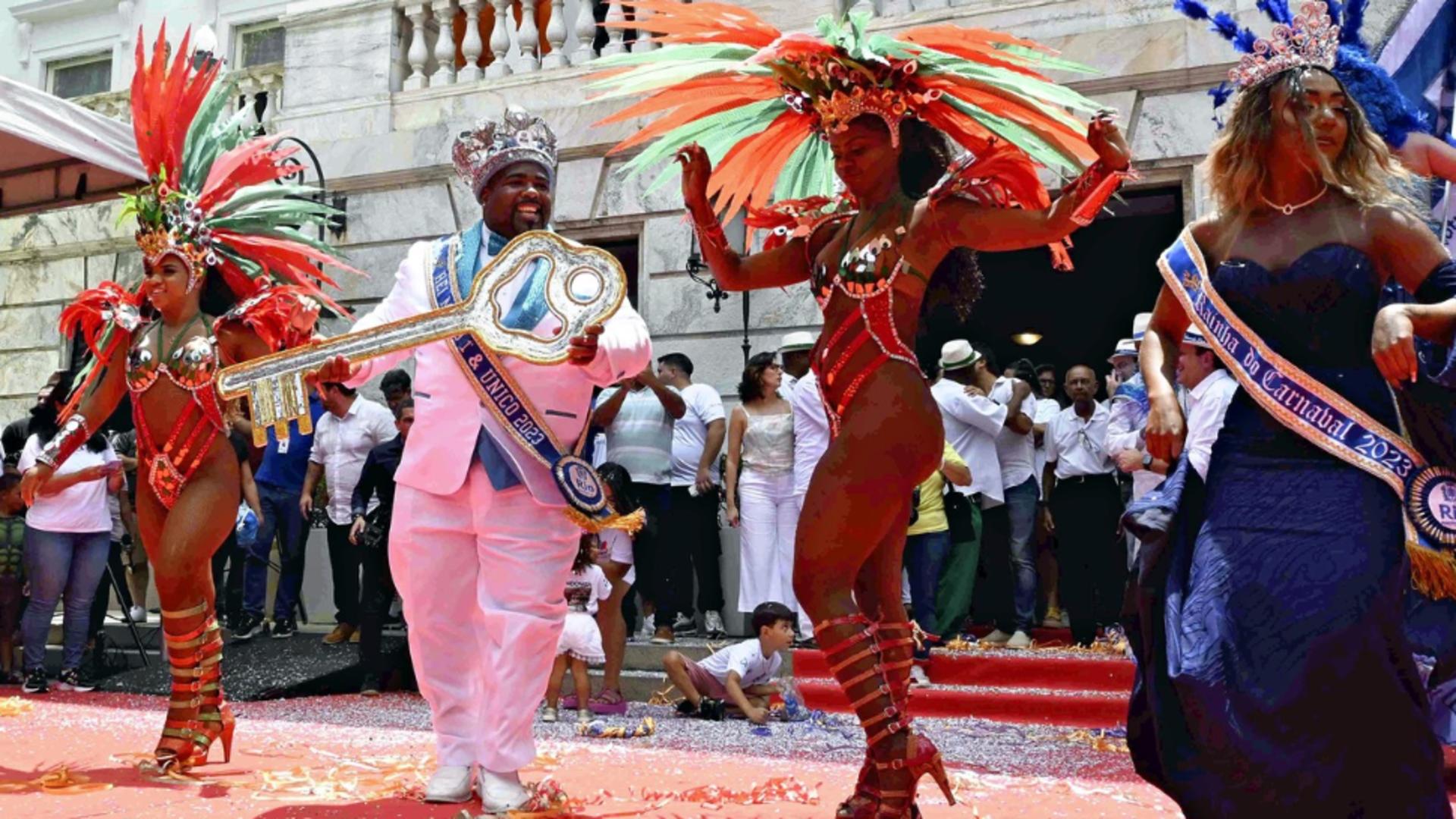 A început carnavalul din Rio. Foto: Profimedia
