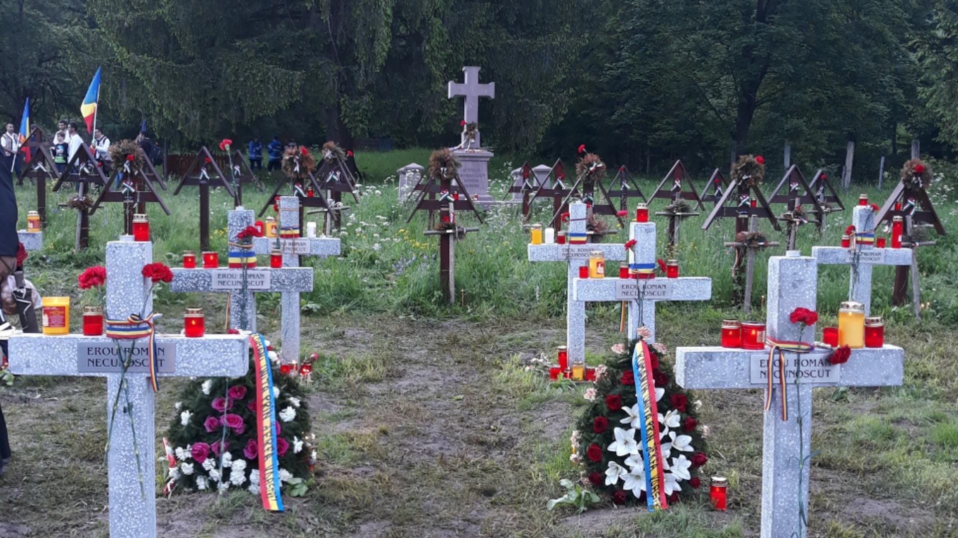 Cimitirul de la Valea Uzului (Sursă foto: Mesagerul de Covasna) 
