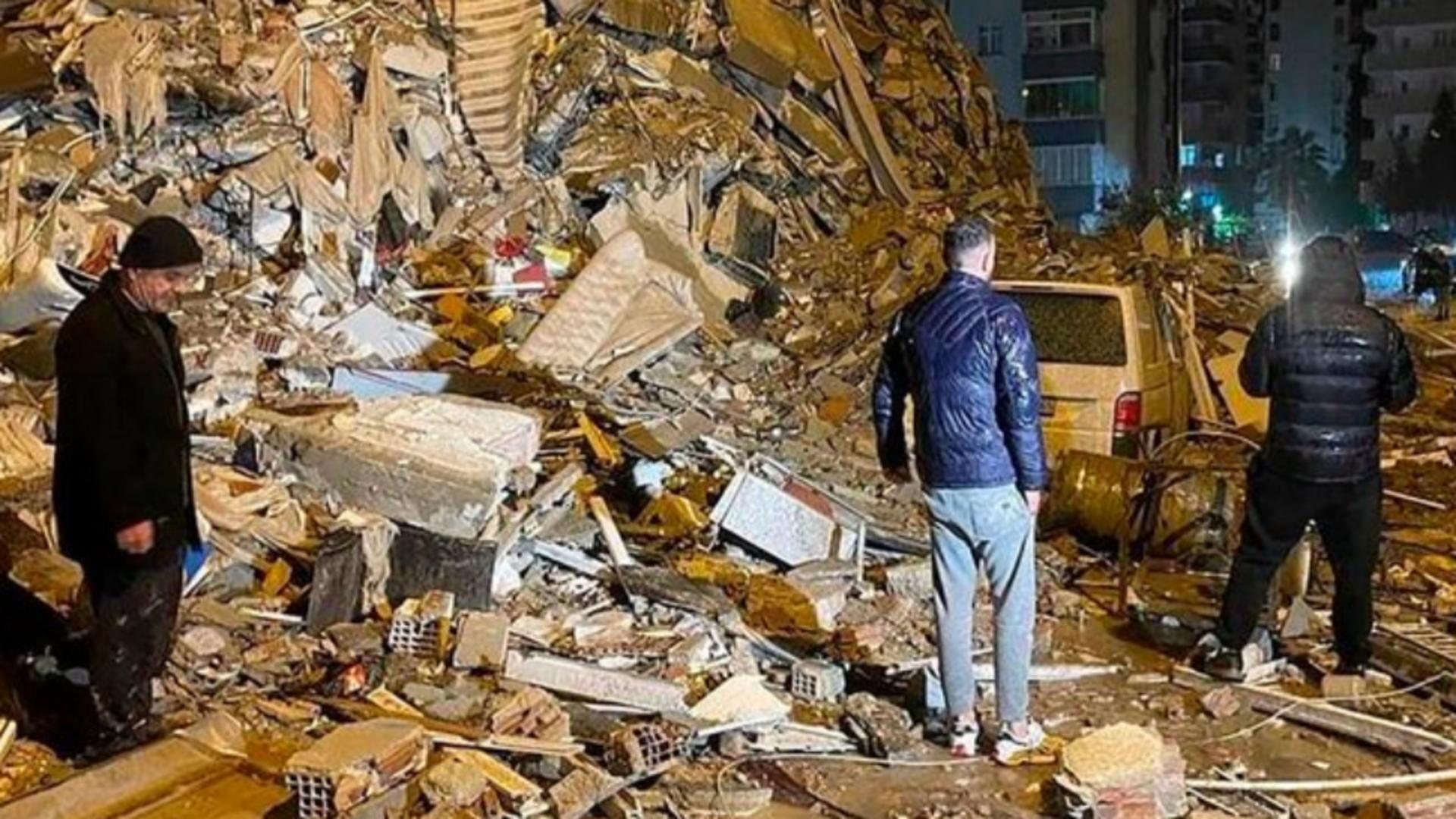 Imagini dramatice cu al doilea cutremur din Turcia, de magnitudine 7,5  - Primele momente de coșmar - VIDEO