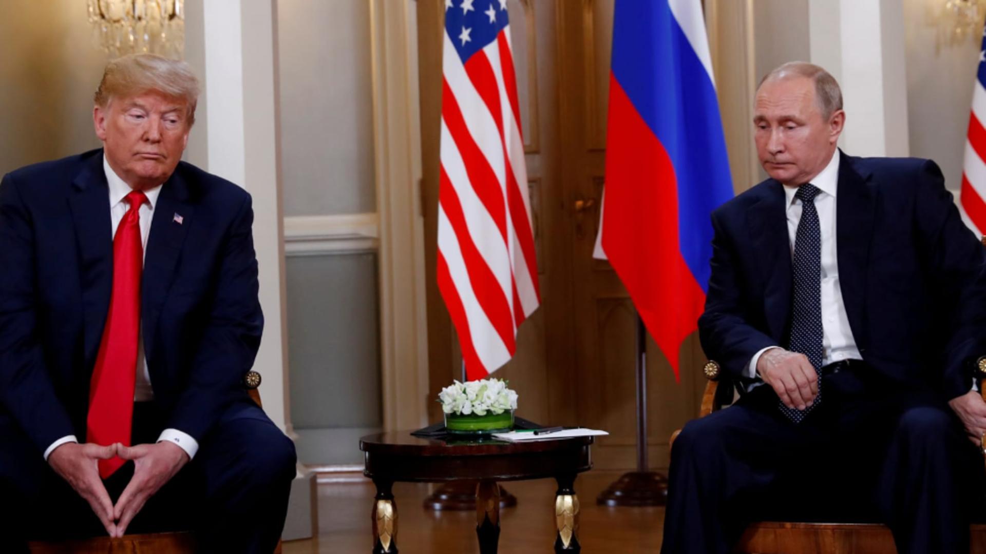 Donald Trump si Vladimir Putin
