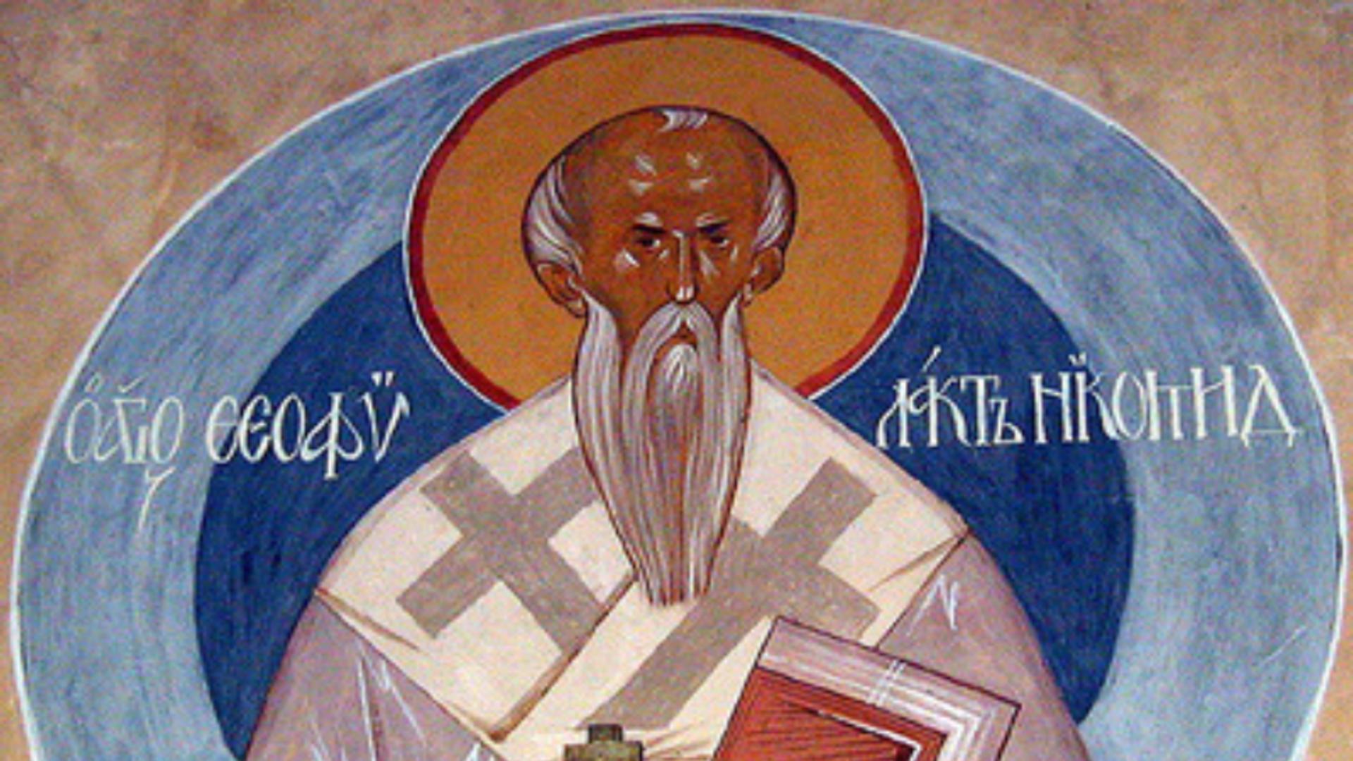 Sfantul Teofilact Marturisitorul, episcopul Nicomidiei