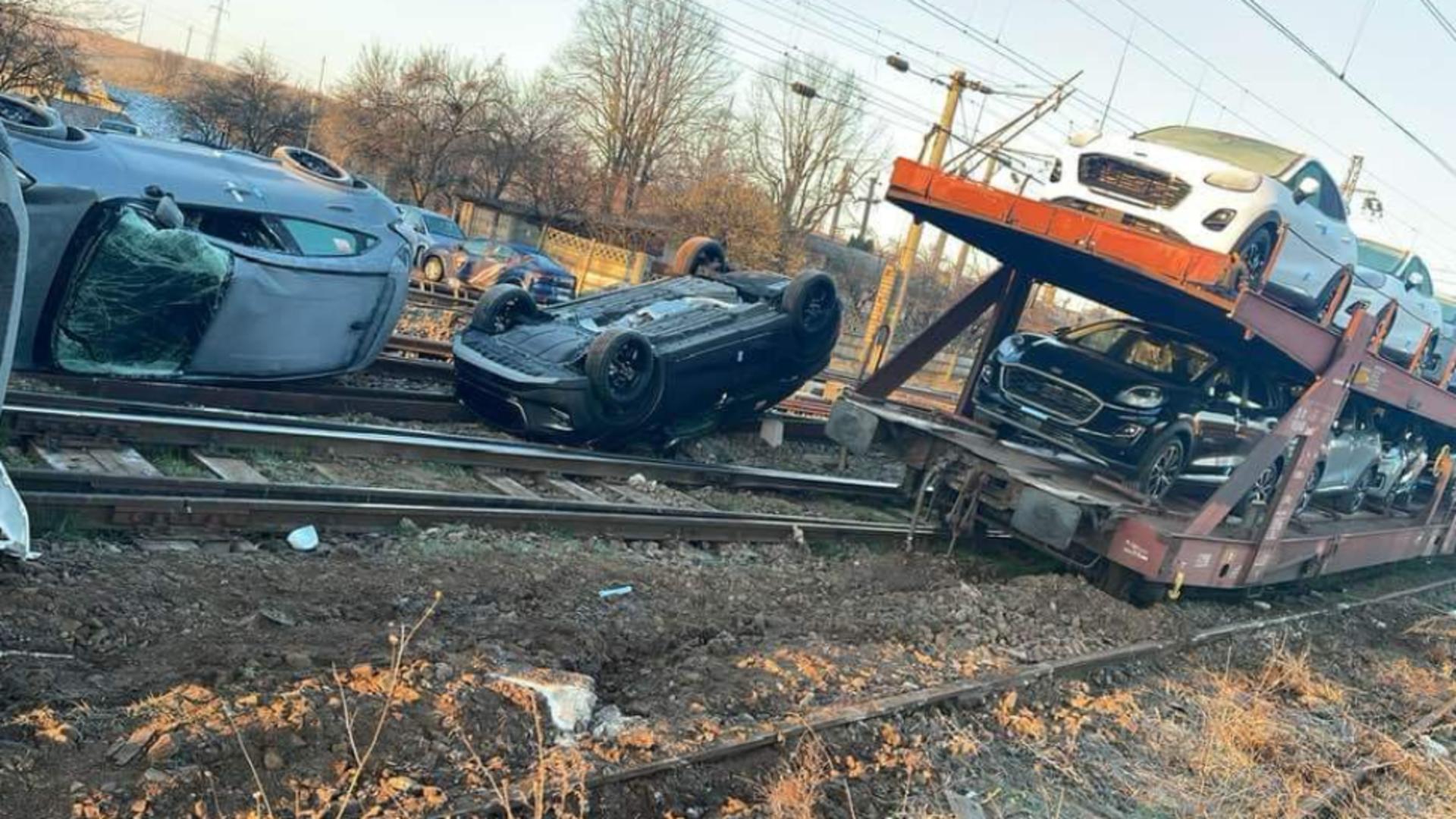 Mecanicul trenului de călători care a provocat ciocnirea violentă din Roșiori Nord, REȚINUT - 13 răniți în accidentul feroviar 