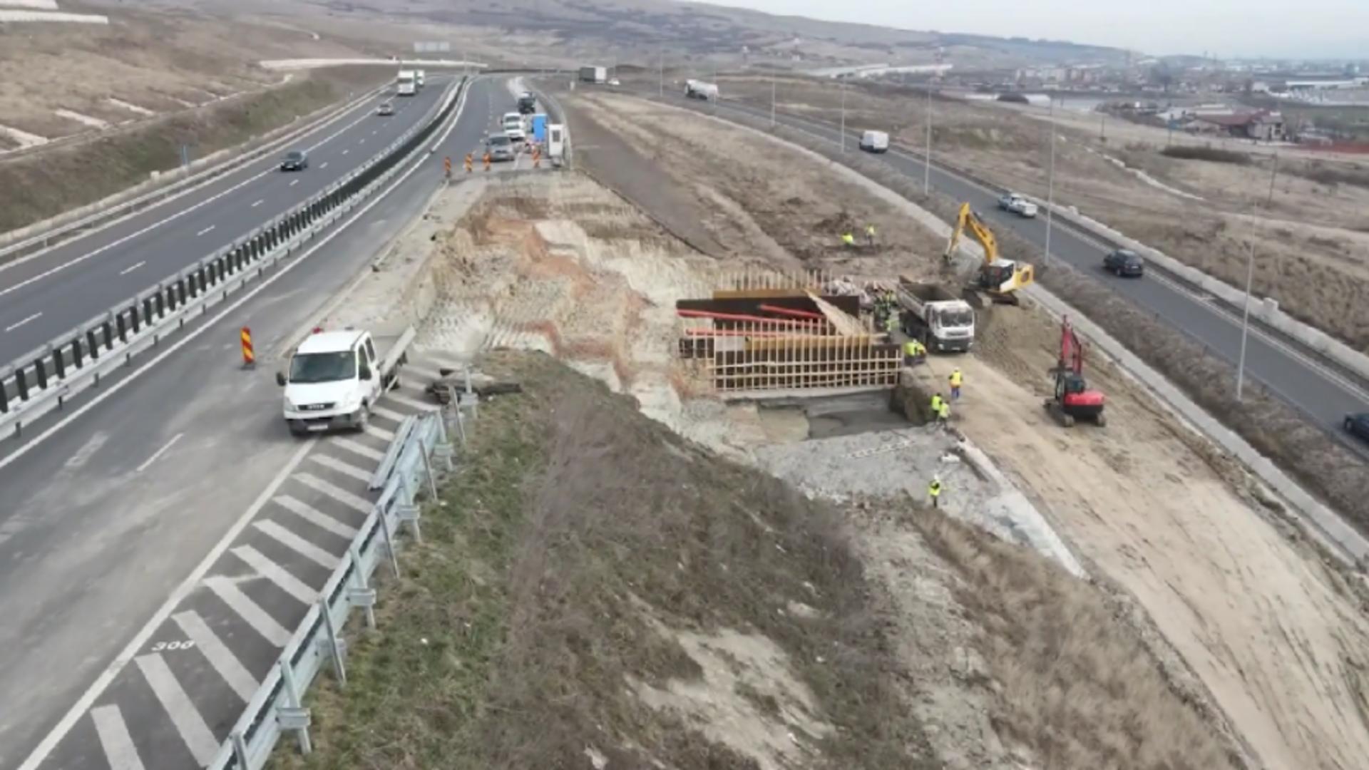 Circulația pe Autostrada A10 Sebeș-Turda va rămâne închisă până în luna mai