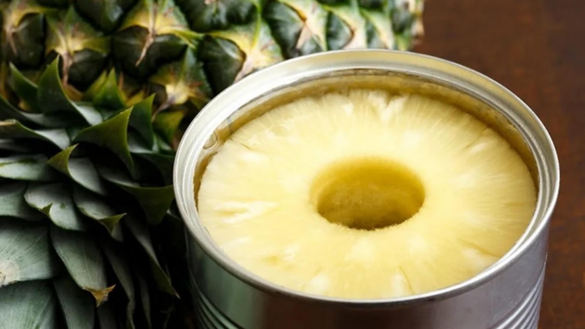 Cât de sănătos este, de fapt, ananasul la conservă