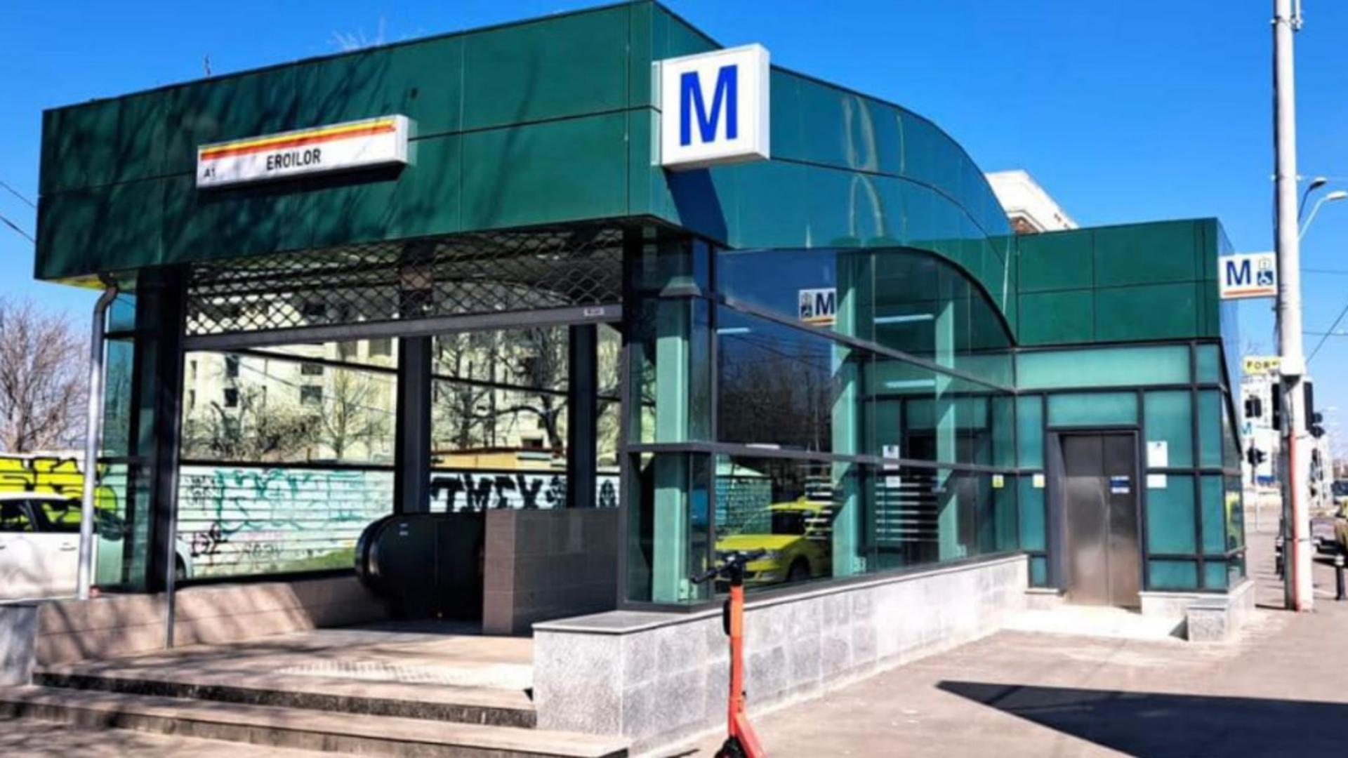 Stația Eroilor are și pasaj, acum. Foto/Metrorex