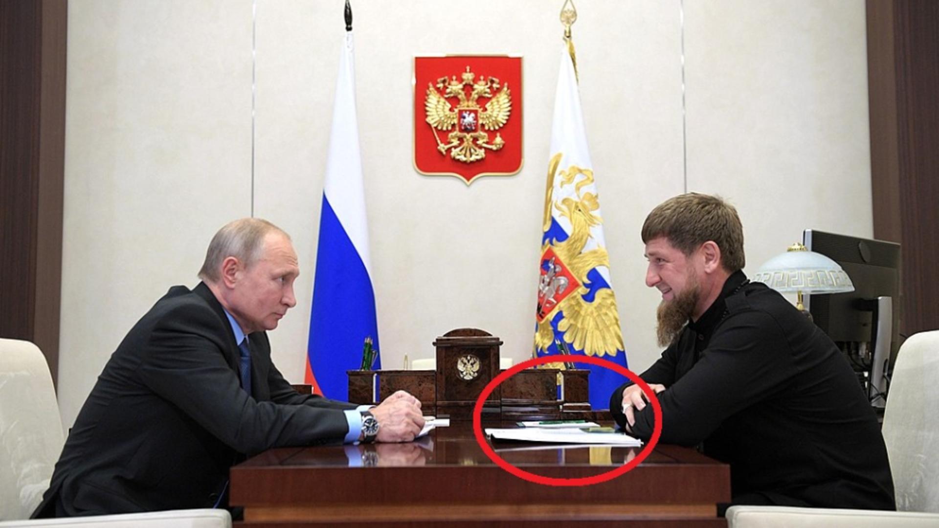 Intalnire Putin-Kadirov