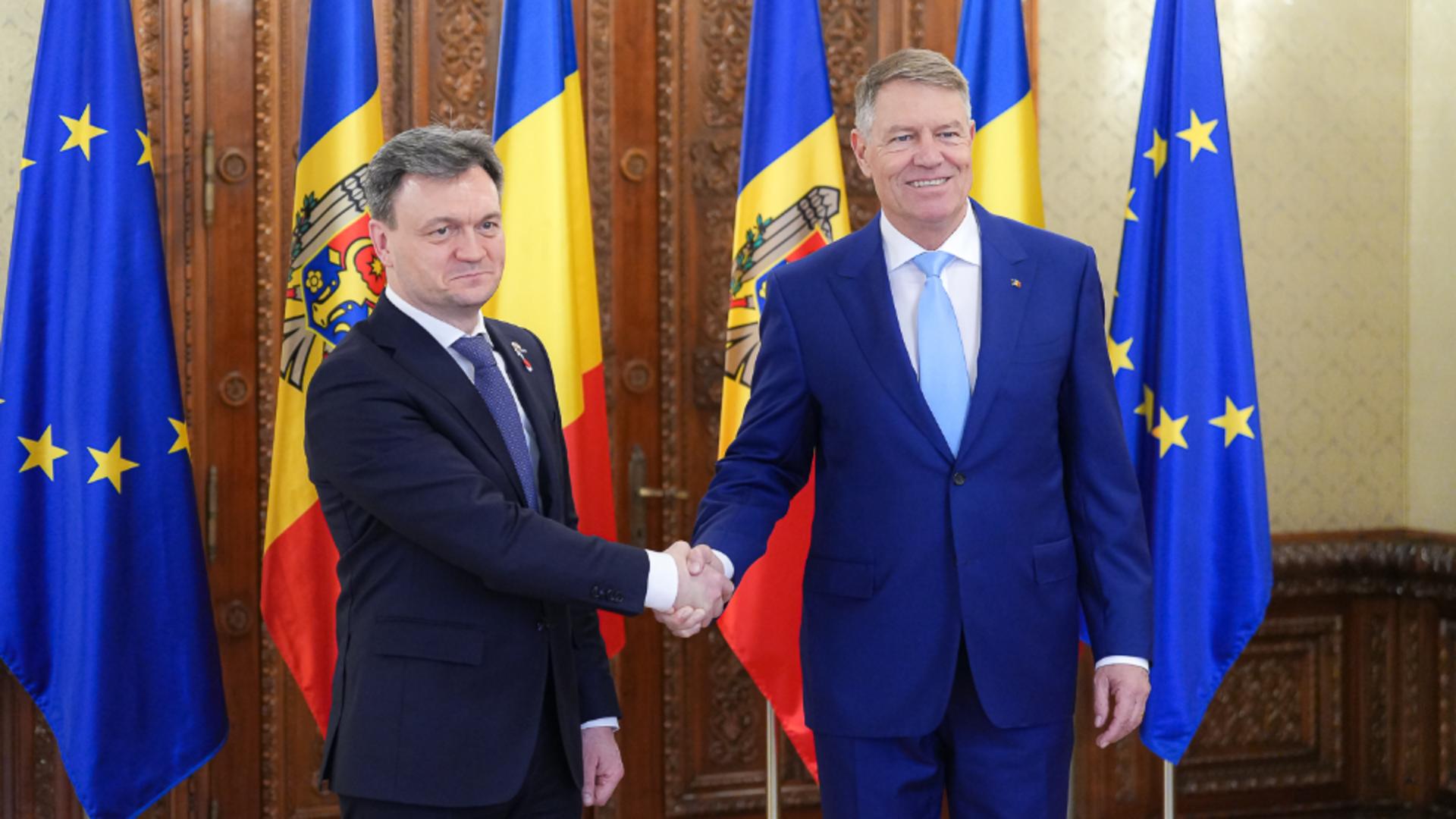 Klaus Iohannis și Dorin Recean/ Foto: Administrația Prezidențială