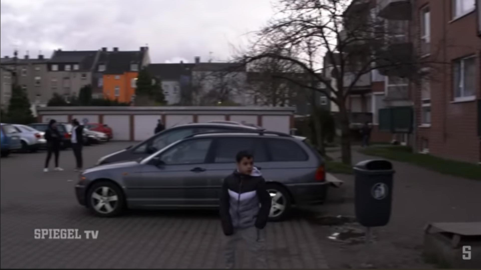 Ghetoul din Germania, ocupat de români. Foto: Captură YouTube