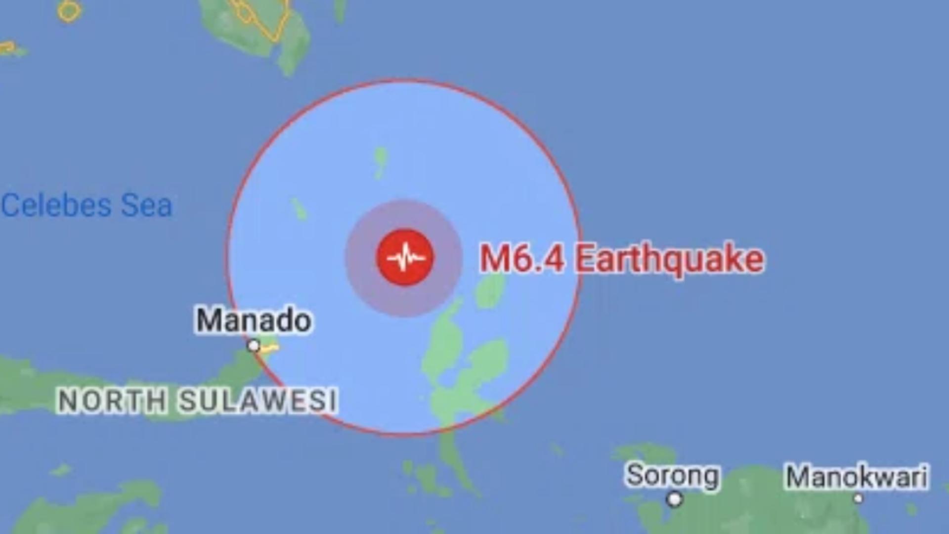 Cutremur SEMNIFICATIV în Marea Molucelor, în apropiere de Indonezia. Ce magnitudine a avut