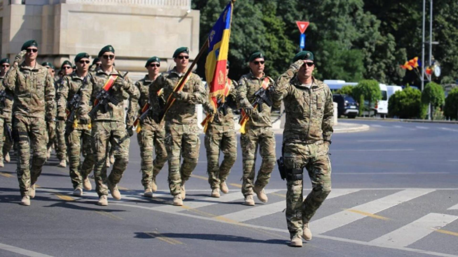 Mii de români au fost chemați la unitățile militare din țară pentru a se pregăti în caz de război - Exercițiu de forță