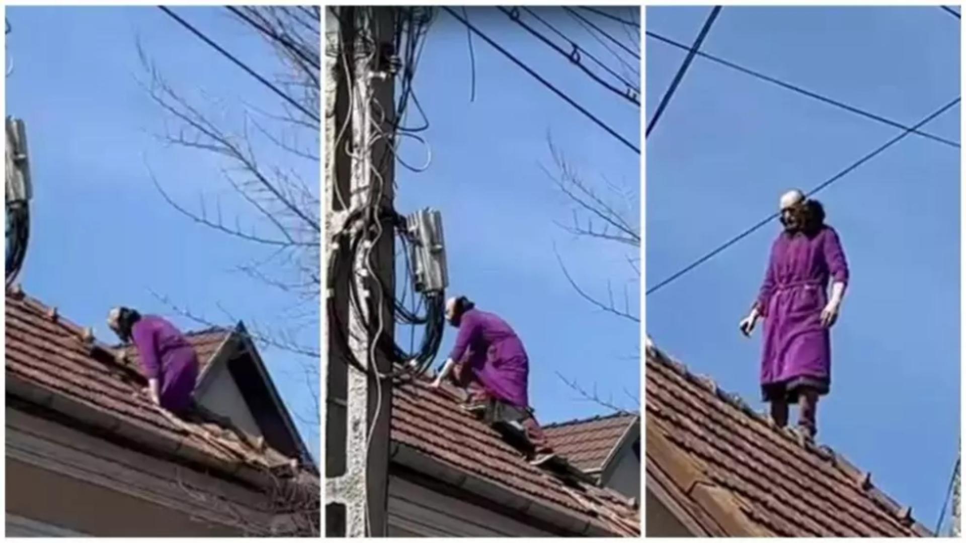 Americanul din Cluj care şi-a sechestrat soţia şi s-a luat la harță cu mascații pe acoperișul casei, obligat să meargă la psihoterapeut 