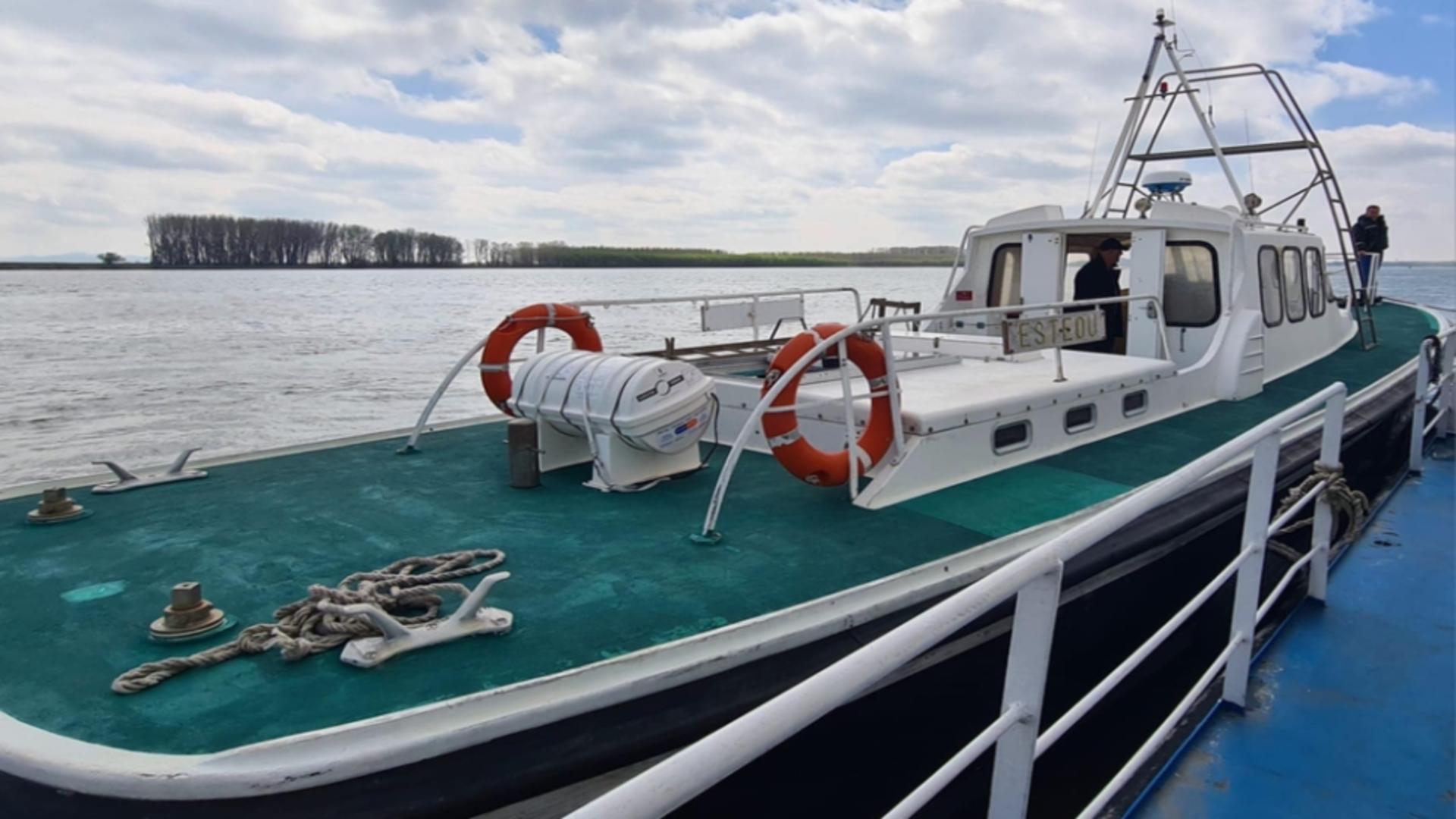 O ambarcațiune rapidă, donată de statul francez, va fi folosită în transportul pe canalul Sulina