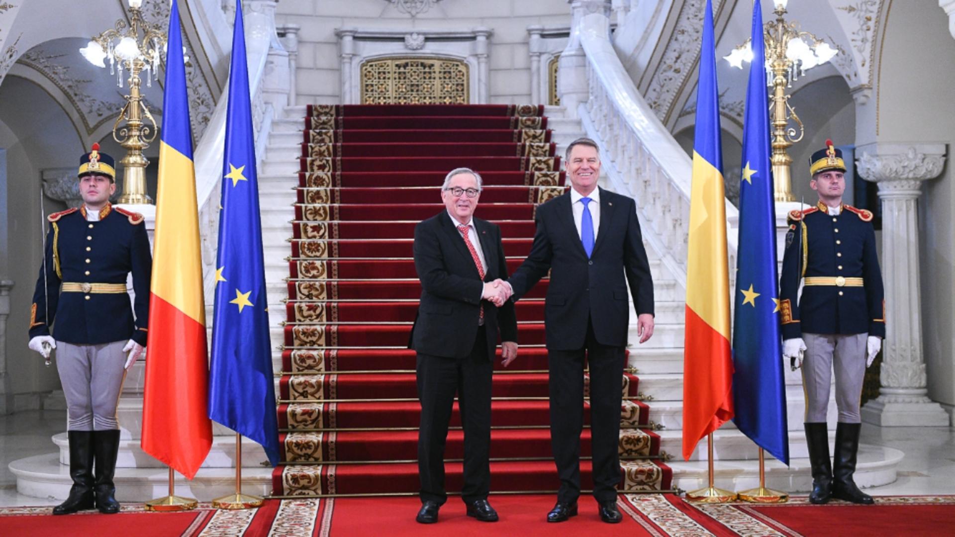 Fostul președinte al Comisiei Europene, vizită la București - Jean-Claude Juncker, primit de Klaus Iohannis - Agenda discuțiilor