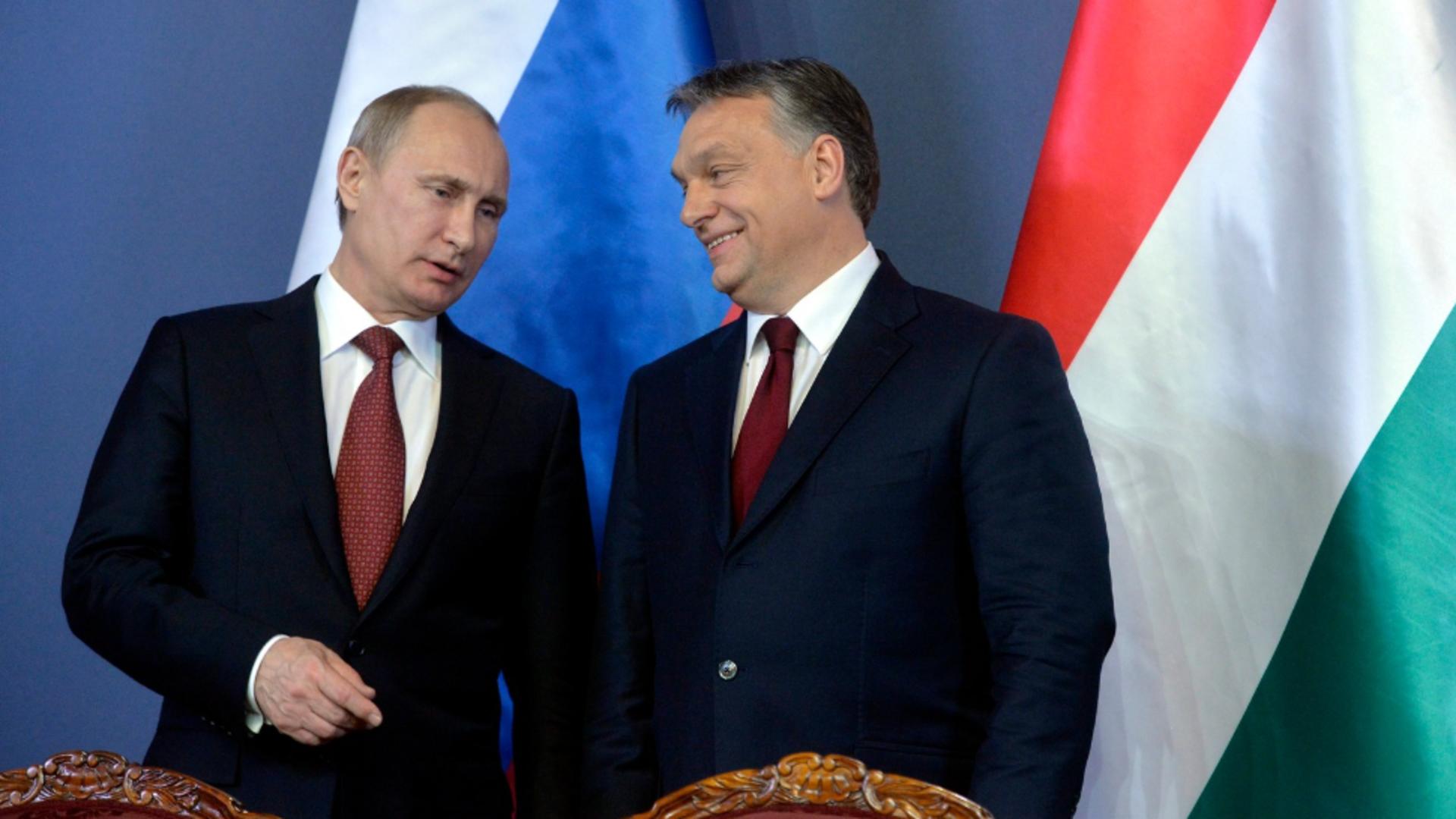 Viktor Orban cumpără și mai mult gaz de la Putin. Noi acorduri energetice semnate între cele două state