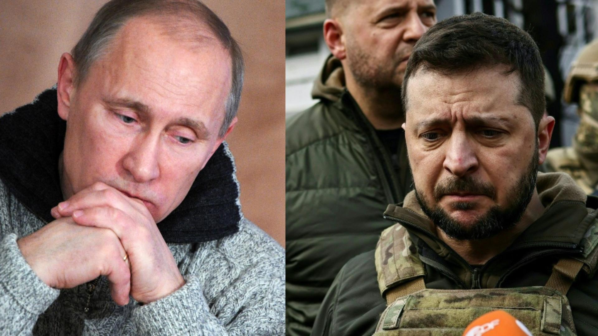 Vladimir Putin vs. Volodimir Zelenski