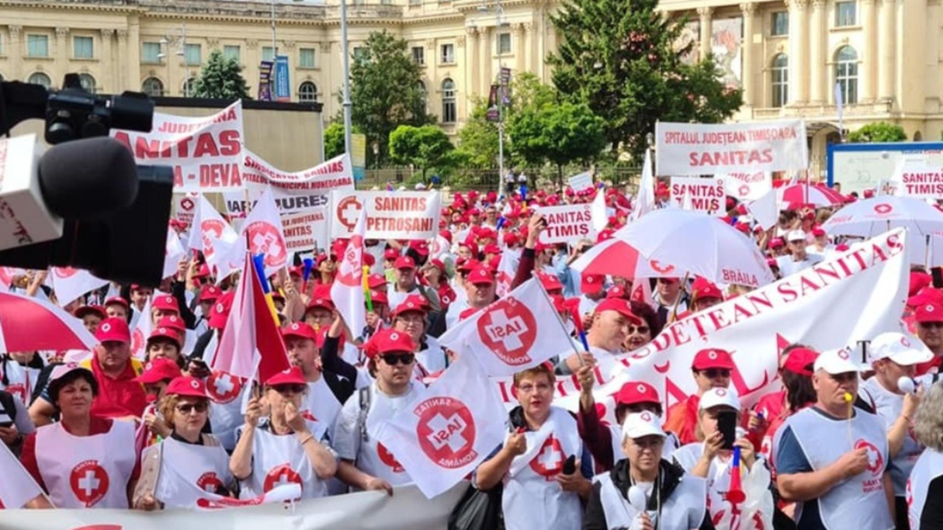 GREVĂ în sistemul medical din 7 iunie - Anunțul sindicatelor din Sănătate pentru Guvernul României