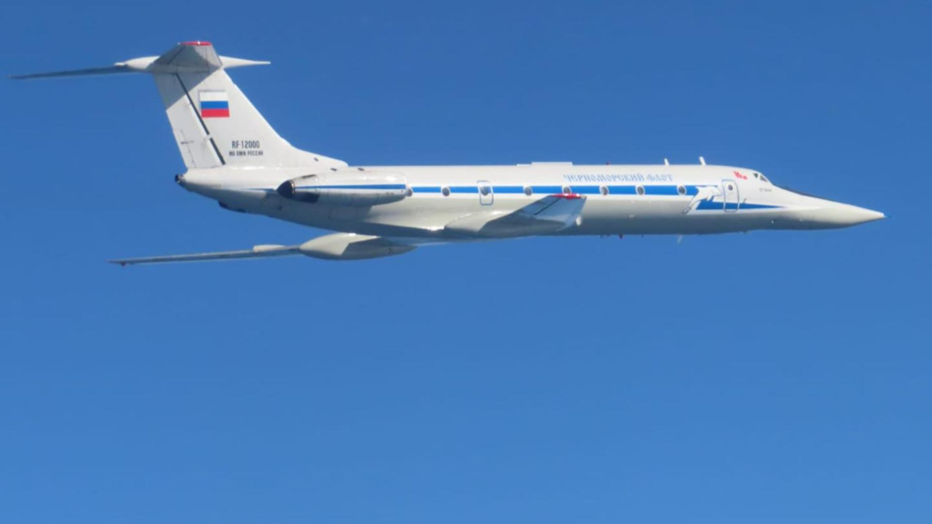 Aeronavă militară rusă/ Sursa foto: Facebook Forțele Aeriene Române
