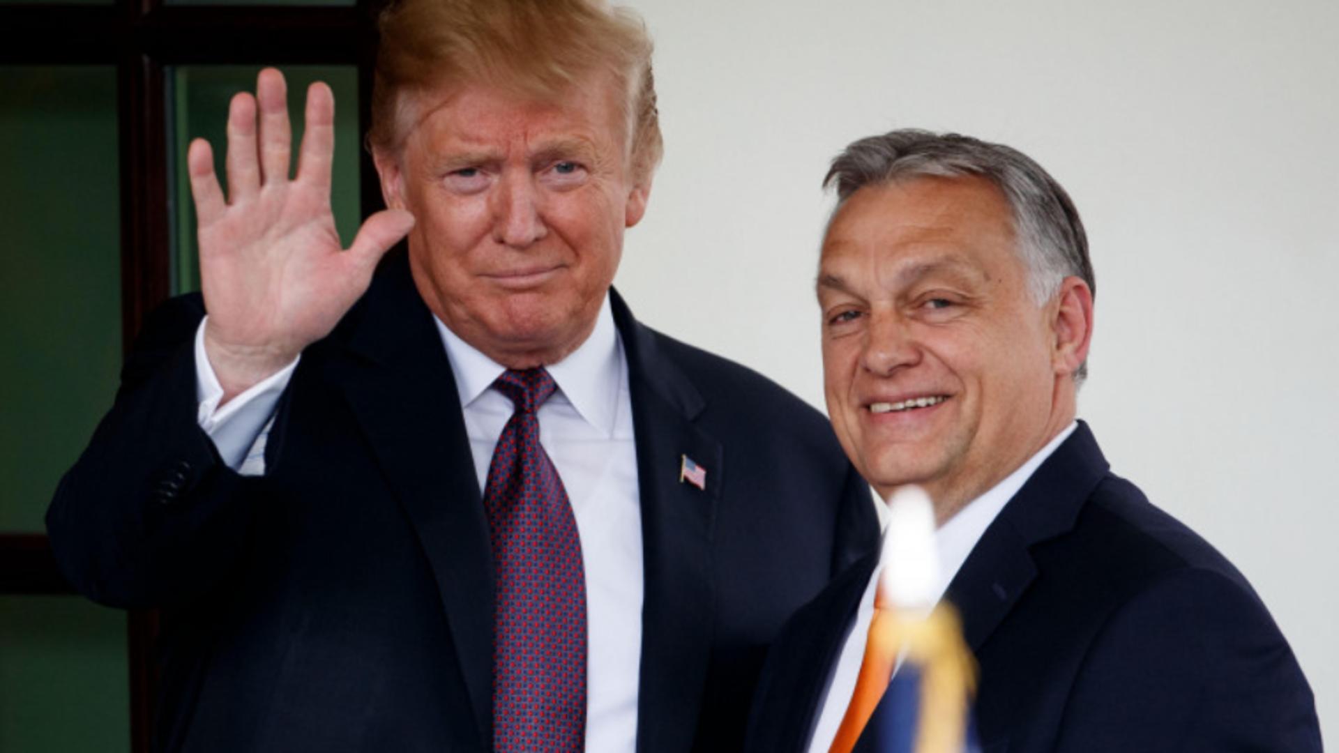 Donald Trump și Viktor Orban Foto: Profi Media