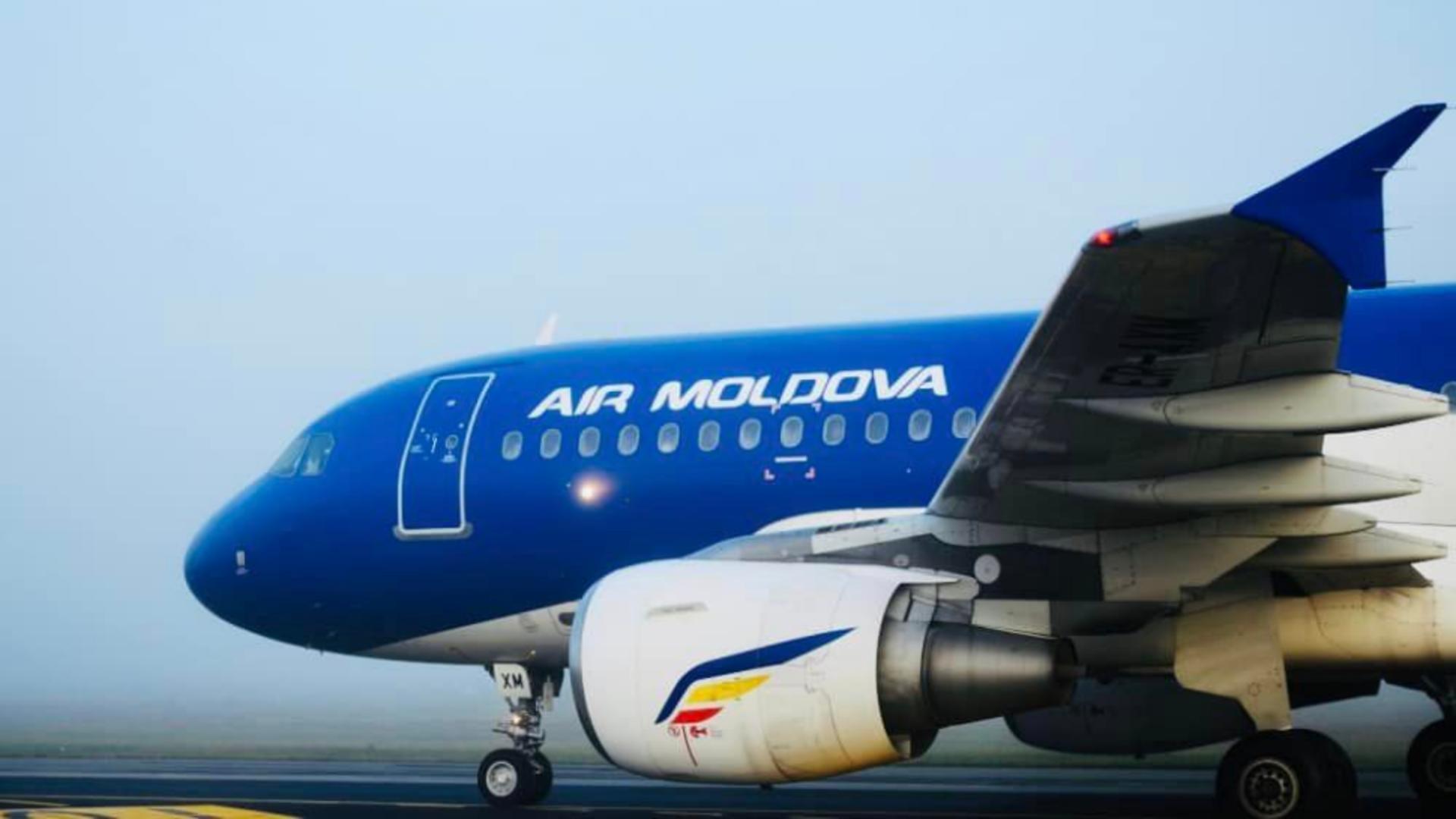 Air Moldova, dispute cu guvernul de la Chișinău. Foto/AirMoldova