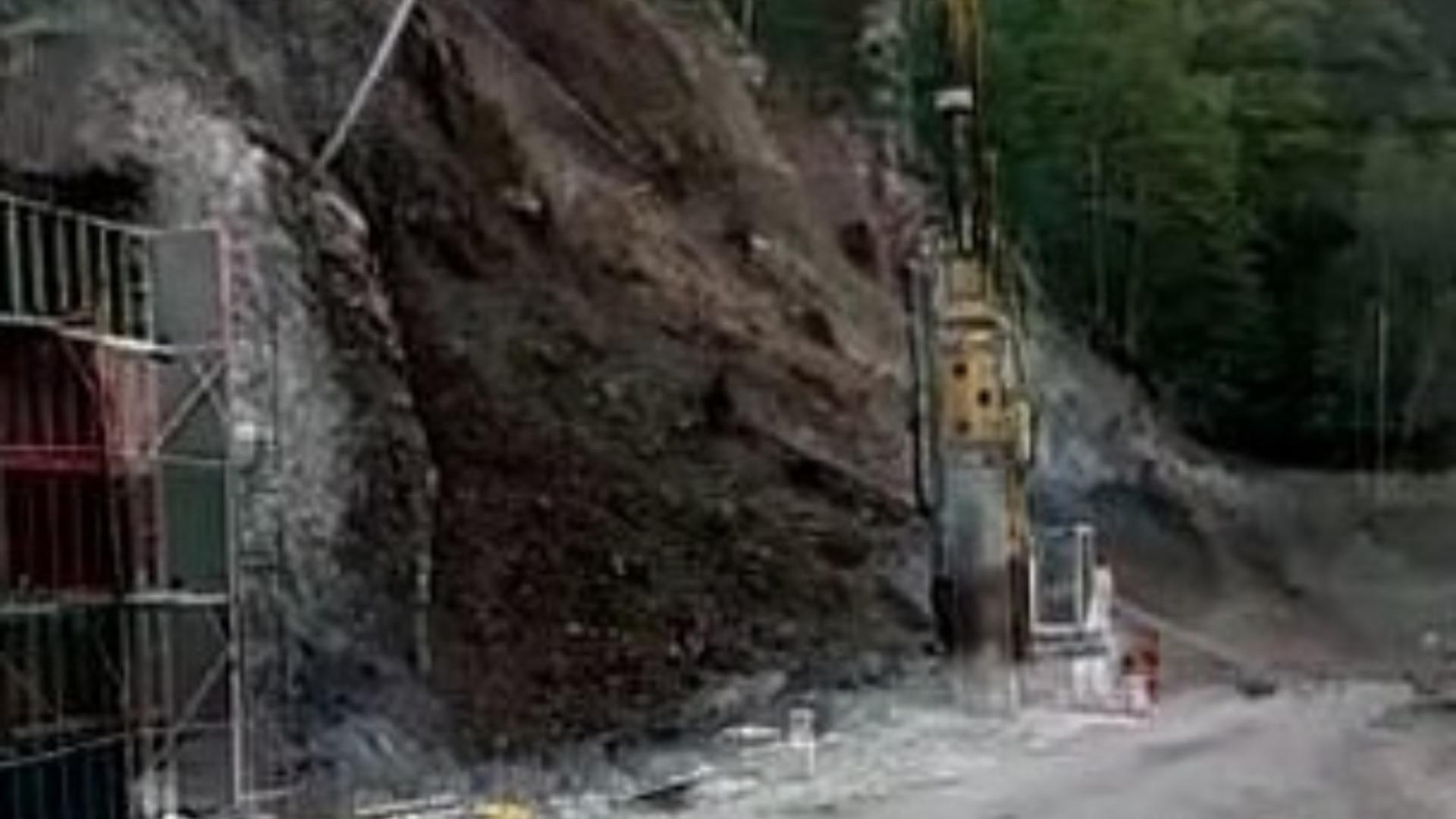 Alunecare de teren în Suceava