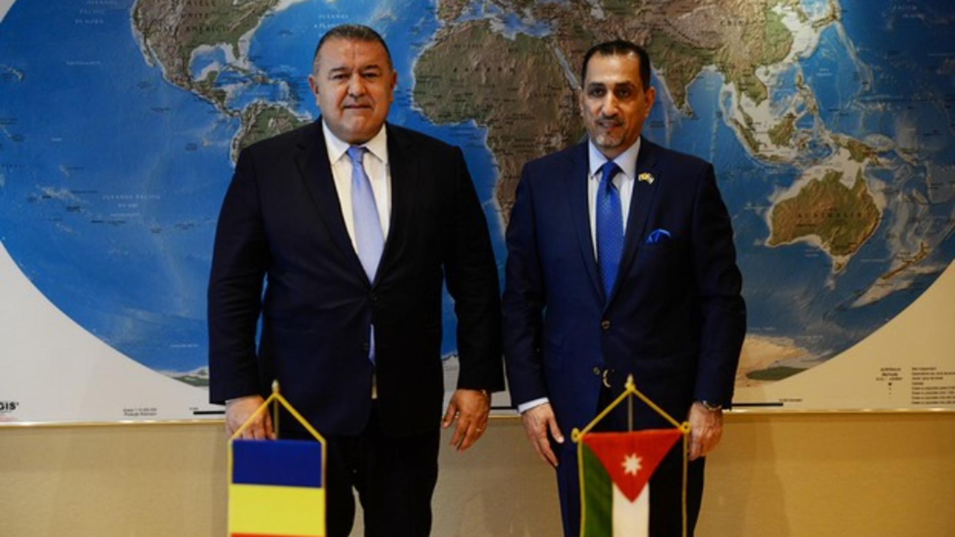 CCIR: România-Iordania, proiecte economice bilaterale ambițioase