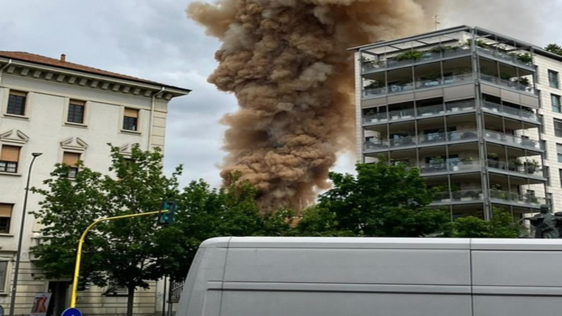 EXPLOZIE devastatoare în Milano