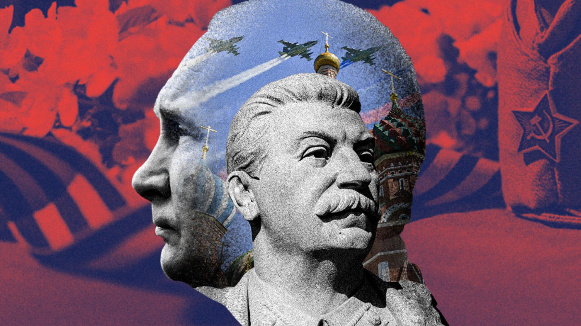 Putin vs Stalin (grafica EUvsDisinfo)