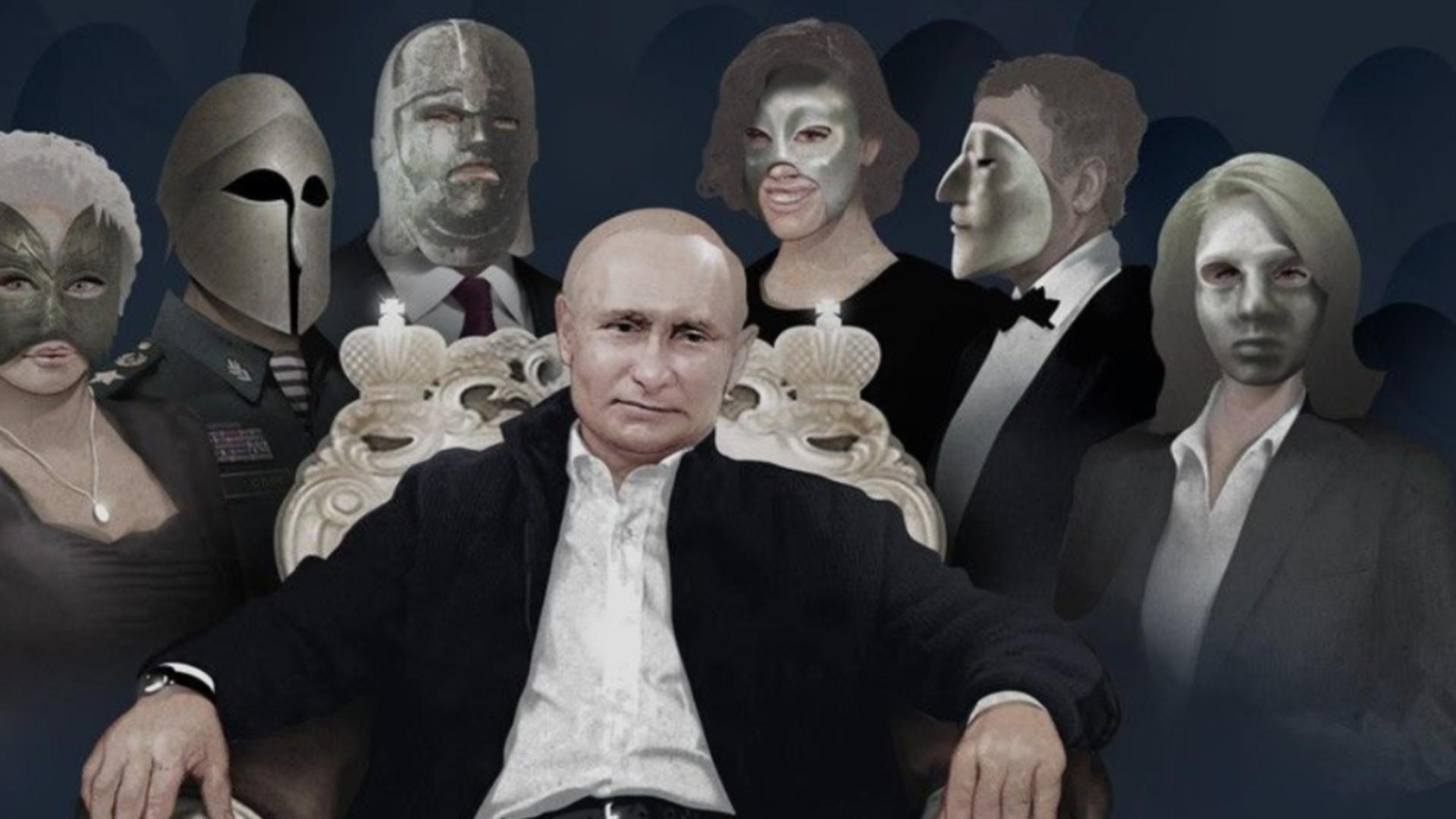Oamenii lui Putin (grafică Proekt Media)