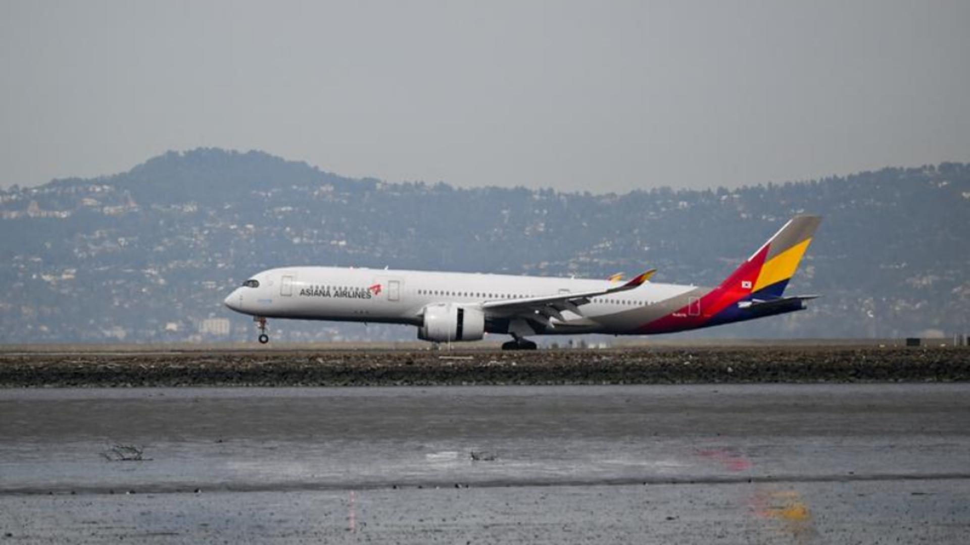 Avion al companiei Asiana Airlines. Foto/Profimedia