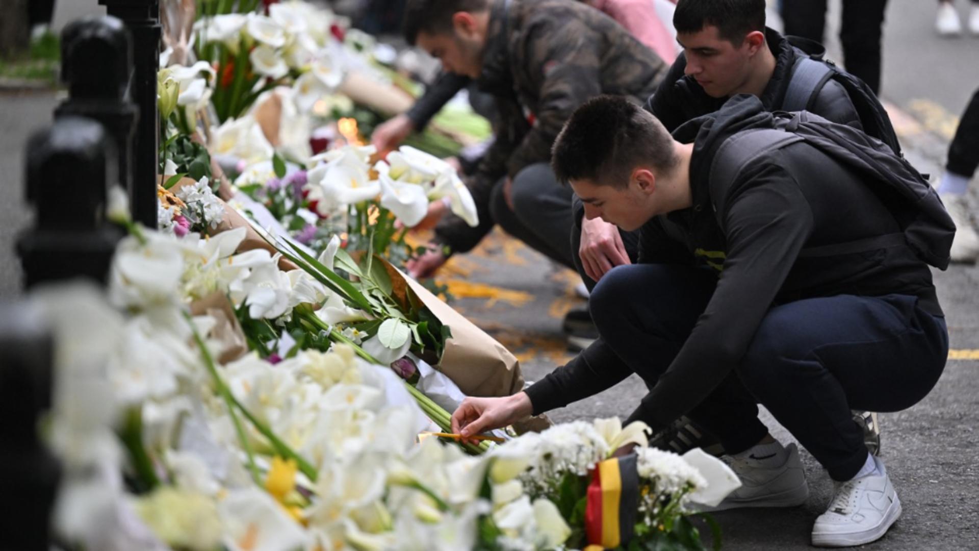 Omagiu adus victimelor masacrului din Belgrad (Profimedia)