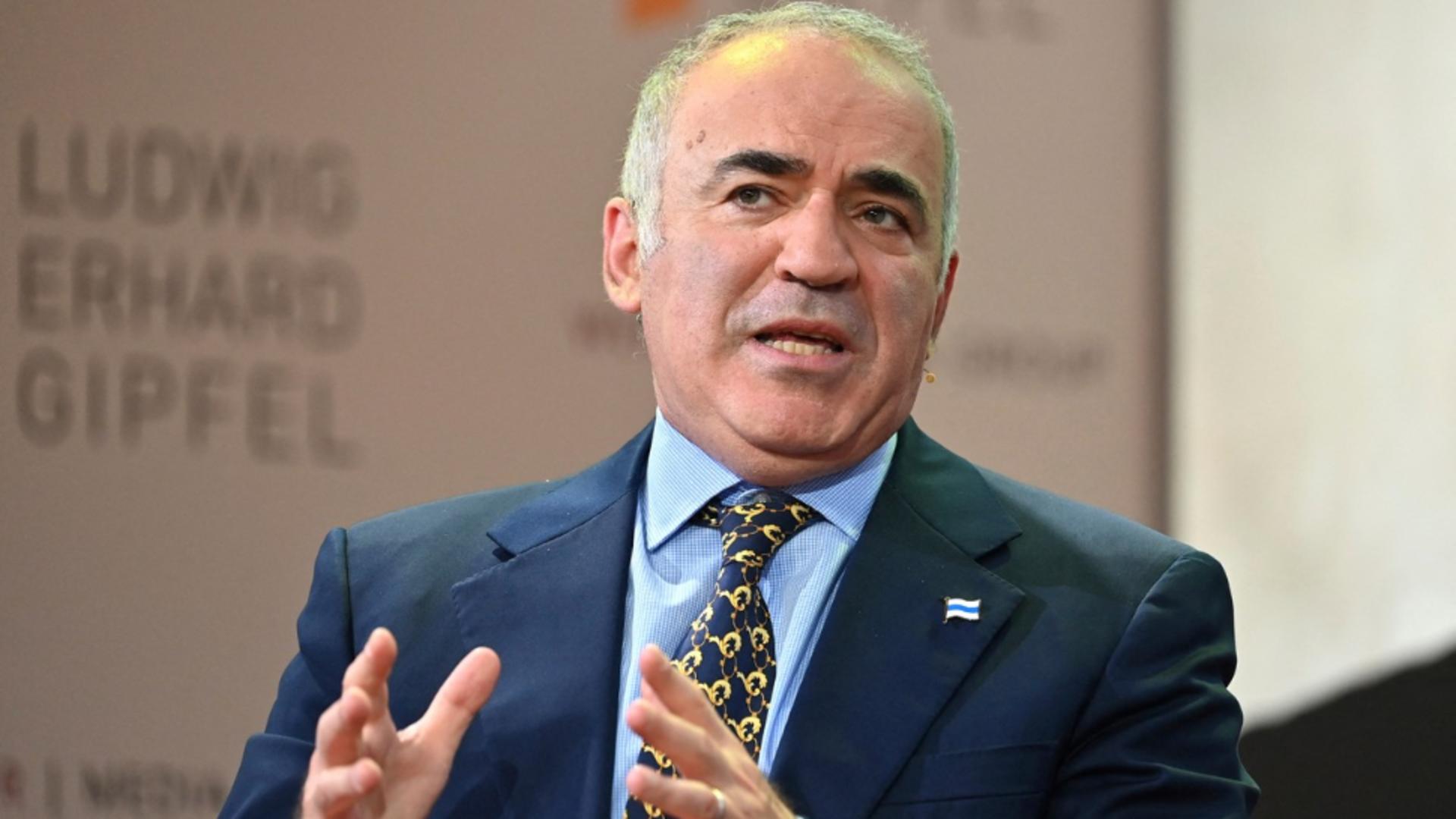 Garry Kasparov, opozant al lui Putin şi fost campion mondial la şah, plasat pe lista teroriştilor