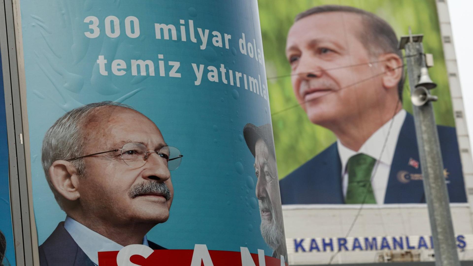 Kemal Kilicdaroglu și Recep Tayyip Erdogan / Foto: Profi Media