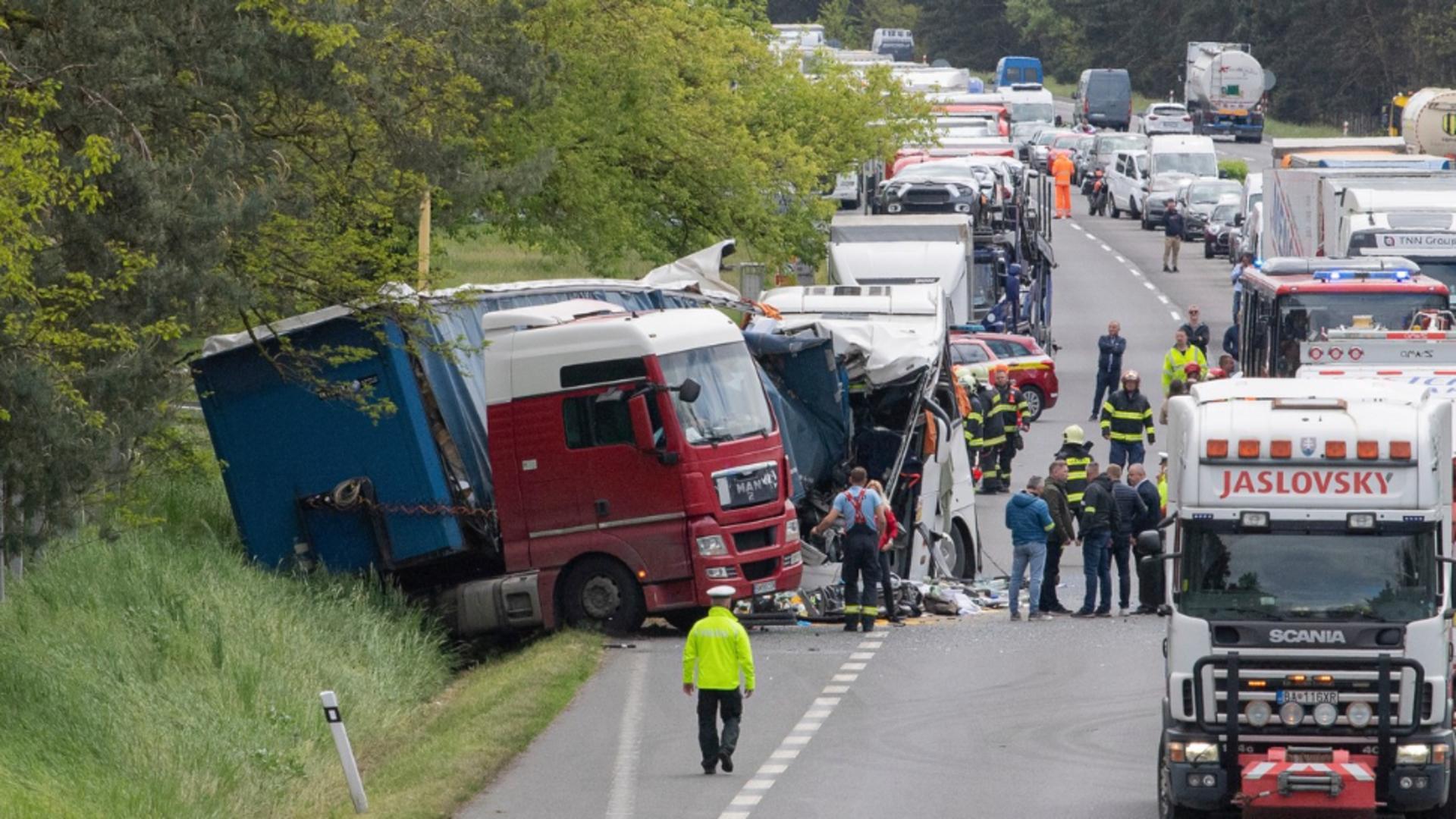 Accident în Slovacia (Profimedia)