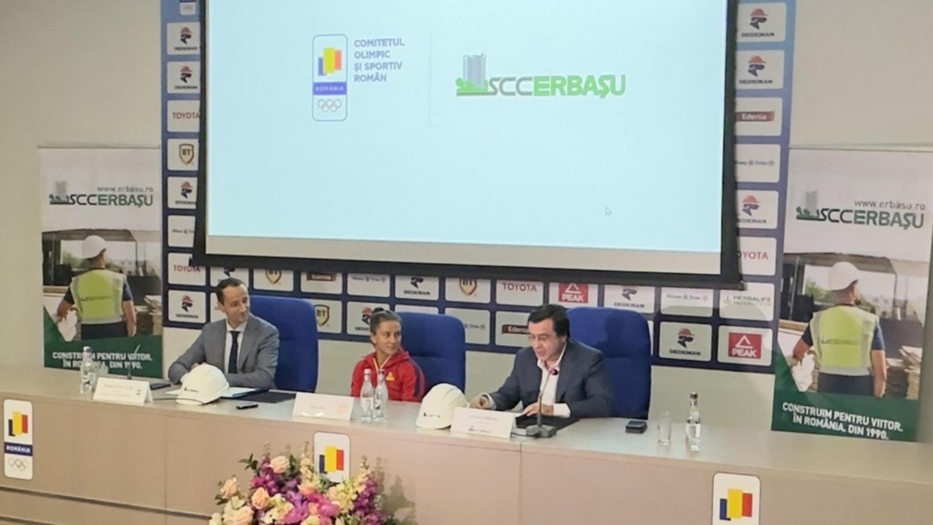 Construcții ERBAȘU a devenit Partener al Echipei Olimpice - Team Romania