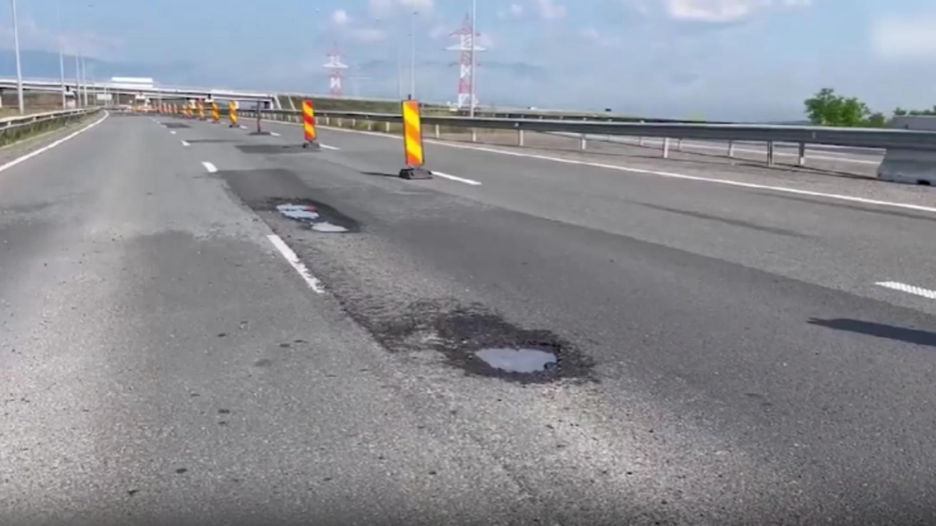 Autostrada Sebeș-Turda/ Captură video