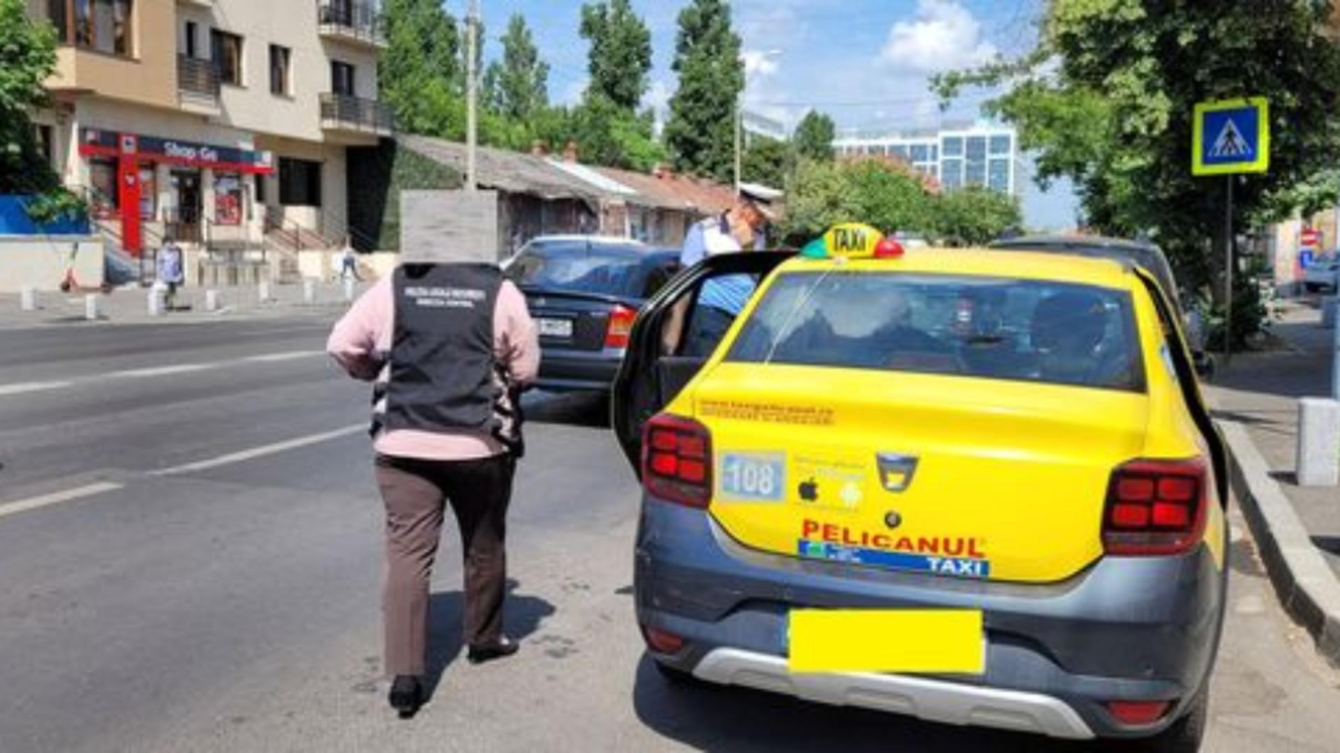 Taximetriști care refuză cursele sau negociază tarifele! A curs cu amenzi în București