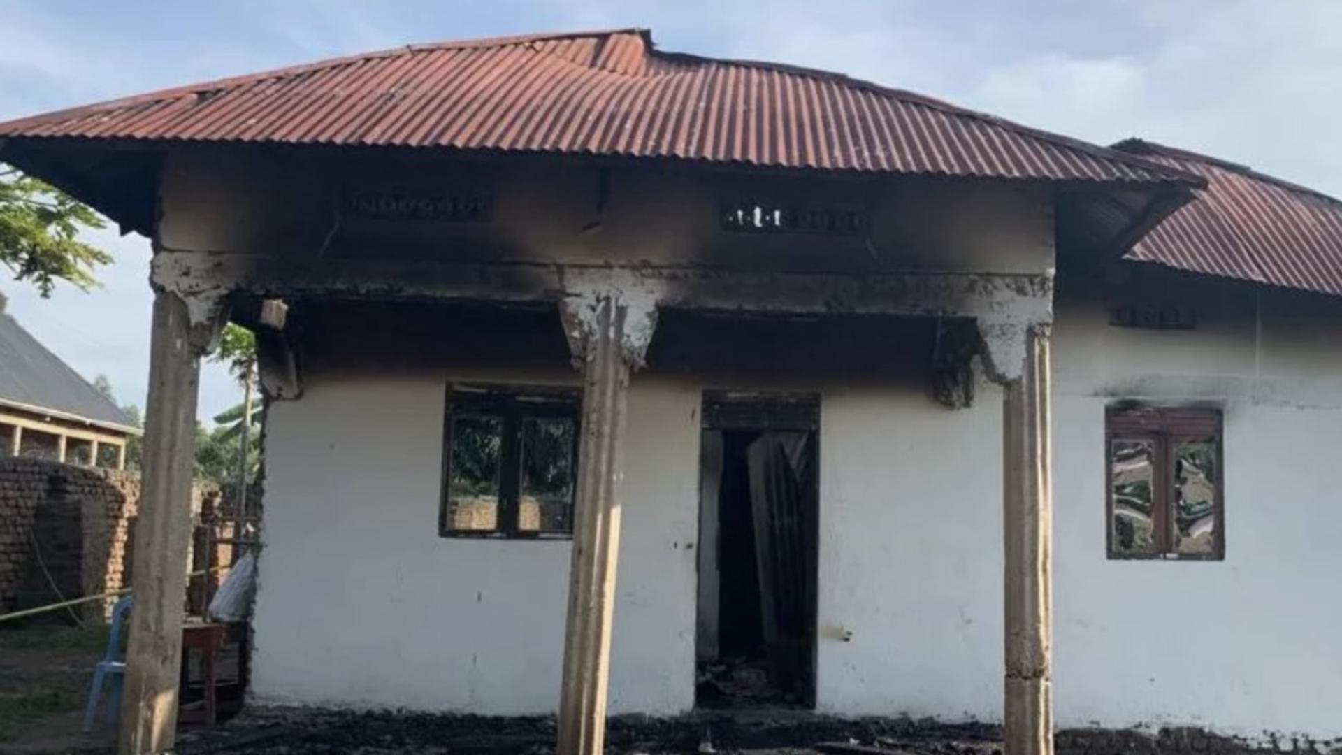 Atac școală Mpondwe, Uganda/ Foto: Captură Twitter